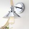 Jonathan Y July 7.9 in. 1-Light Industrial Farmhouse Metal Vanity Light, Chrome JYL7423A - alternate 5