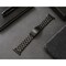 Elegani Stainless Steel Replacement Band with Clasp Compatible with Apple Watch 38mm, Black B5LS-BLK-38mm - alternate 3