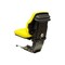 Uni Pro 117 Utility Mechanical Suspension Seat, Yellow Vinyl 7736 - alternate 3
