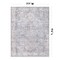 World Rug Gallery Distessed Medallion Machine Washable Area Rug 7 ft 7 in x 9 ft 6 in Blue 6033BLUE8X10 - alternate 6
