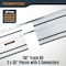 Powertec 110in Track Saw Guide Rail Joining Set for Kreg Track Saws & 2 Guide Rail Connector 71991 - alternate 4