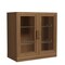 Homeroots 31in Brown Wood Accent Cabinet With Two Doors 691106 - alternate 2