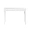 Homeroots 43" White Solid Wood Writing Desk With Two Drawers 402017 - alternate 1