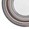 Gibson Home Silver Wind 16 Piece Fine Ceramic Dinnerware Set in Grey and Pink 130975.16 - alternate 6
