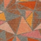 Homeroots 5' X 8' Rust Gray And Pink Geometric Washable Indoor Outdoor Area Rug 600391 - alternate 4