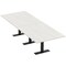 Skutchi Designs 10ft Rectangular Conference Table With Power | Harmony Series | 10 Person Meeting Room Table HAR-REC-48x120-T.BK-WA7976-NA - alternate 1
