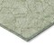 Homeroots 9' X 12' Green And Ivory Floral Washable Indoor Outdoor Area Rug 594621 - alternate 5