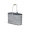 Homeroots 12" Gray Galvanized Steel Bucket 399669 - alternate 1