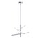 Afx Knoll - LED Pendant - 24in - Polished Chrome KNOP24LAJUDPC - alternate 1