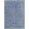 Homeroots 3' X 5' Blue And Gray Medallion Washable Indoor Outdoor Area Rug 616262 - alternate 2