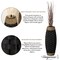 Uniquewise Rustic Tall Floor Vase - 24-inch Handcrafted Black Woven Vase, Decorative Accent for Home QI004674 - alternate 6