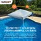 Sunjoy Pool Gazebo with 2 size wicker floating pool tray-Gray A109900100 - alternate 5