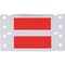 Brady PermaSleeve HX Heat Shrink Double Sided Wire Marking Sleeves, Red, 0.5 in. Dia x 2 in. W 2HX-500-2-RD - alternate 2