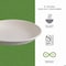 Eco-Products Vanguard Worldview Renewable and Compostable Sugarcane Take-Out Containers, 34.1 oz, White, 400PK EP-SCR9NFA - alternate 5
