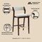 Manhattan Comfort Patricia Barstool in White Glacier - Set of 2 2-BS026-WH - alternate 5