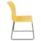 Flash Furniture Yellow Plastic Stack Chair, PK5 5-RUT-238A-YL-GG - alternate 5