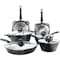 Soho Lounge Diamond 10 Piece Ceramic Nonstick Aluminum Cookware Set in Black 82621.10RR - alternate 1