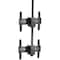 Chief Fusion Medium TV Ceiling Mount - For 32-65 Inch TVs - Single Monitor VESA Mount - Black MCM1U - alternate 1