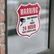 Signmission 24 Hour Surveillance Shield Sign Warning, 18 inch X 18 inch, Vinyl Decal, 2PK SHI-D-2PACK-18-347 - alternate 4