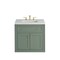 James Martin Vanities Chicago 30 in. Single Vanity, Smokey Celadon, w/ 3 CM White Zeus Silestone Top 503-V30-SC-3WZ - alternate 3
