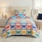Lavish Home 2-Piece Twin Quilt Set Bedspread & Pillow Sham with Colorful Butterfly Pattern Lightweight Set 66-004-PRT-BT - alternate 1