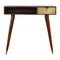 Homeroots 35" Brown Solid Wood Writing Desk 723448 - alternate 6
