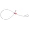 Mytee Products 2PK 3/8inx10'Single Leg Wire Rope Sling w/Sliding Choker Hook for Rigging 1.4 Ton, 2PK SLWRS-3810-CKx2 - alternate 4