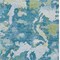 Homeroots 5' X 8' Denim Blue And Olive Green Abstract Washable Indoor Outdoor Area Rug 609595 - alternate 5