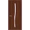 Sartodoors Interior Solid French Door 42 x 80 inches, BASIC 3002 Walnut Franko, Single Regular Panel Frame Ha BASIC3002ID-GOFR-42 - alternate 1