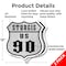 Signmission Sturgis Us 90, 12 inch X 12 inch, Plastic Sign, 2PK SHI-P-2PACK-12-481 - alternate 2