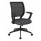 Office Star Products EM Series Screen Back Task Chair with "T" Arms, City Park Steely EM51022N-K108 - alternate 1