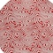 Homeroots 8' Red And Ivory Round Abstract Washable Indoor Outdoor Area Rug 599750 - alternate 5