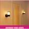 Wiz Color Smart Black LED Color Smart Wall Light Fixture 604447 - alternate 3