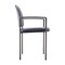 Flash Furniture Tiffany Comfort Navy Vinyl Stackable Steel Side Reception Chair with Arms BT-516-1-NVY-VINYL-GG - alternate 3