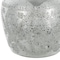 Homeroots 10" Silver Speckle Glass Table Vase 574235 - alternate 3