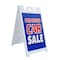 Signmission Pre-owned Car Sale, A-Frame & 2 Decals Installed, Heavy-Duty Plastic Frame SBHD-D-2436-Pre-owned Car Sale - alternate 1