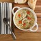 Gibson Elite Earlhart 2 Piece 6 Inch Ribbed Stoneware Soup Bowl Set with Handles in White 750123479M - alternate 4