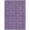 Homeroots 9' X 12' Purple Eggplant And Ivory Floral Washable Indoor Outdoor Area Rug 581922 - alternate 4