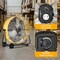 Edendirect Drum Fan, 24 in Blade Dia, 120V, 3,800/8,800 cfm IR-FAND24DC - alternate 4
