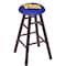 Holland Bar Stool Co Oak Bar Stool, Dark Cherry Finish, Pitt Seat RC30OSDC - alternate 1