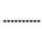 Teacher Created Resources Black and White Fiesta Die-Cut Border Trim, 35 Feet Per Pack, 6PK TCR6107 - alternate 3