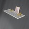 Fab Glass And Mirror Acrylic Shelf 6 x 14.5inces Bronze Bracket 3/4in Thickness Acrylic Pack of 2 AS19SC-6x14BR2P - alternate 4