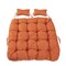Leisuremod 2-Person Hanging Egg Chair Cushion, Weather-Resistant, Headrest & Zippered Cover ES52C-OR - alternate 4