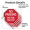 Signmission No Parking We Tow You Pay, 4 inch X 4 inch, Vinyl Decal, 5PK OC-D-5PACK-4-73 - alternate 3