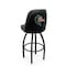 Holland Bar Stool Co Logo Grizzly UAB 30 in. Swivel Bar Stool with Black Wrinkle Finish L048 - alternate 1