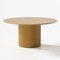 Homeroots 60" Natural Wood Pedestal Base Round Top Dining Table 713566 - alternate 3