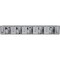 Genuine Joe Plastic, Gray, 3 in W, 4 in D, 16.8 in L GJO12504 - alternate 1