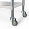 Koolmore 24'' x 60'' 18-Gauge 304 Stainless Steel Commercial Work Table with Casters CT2460-18C - alternate 5