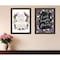 Homeroots Set Of Two Flowers Make Us Laugh Black Framed Print Wall Art, 2PK 408179 - alternate 2