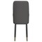 Leisuremod Allure Modern Dining Chair In Black Fabric and Oak Wood Legs AC49WBL - alternate 5